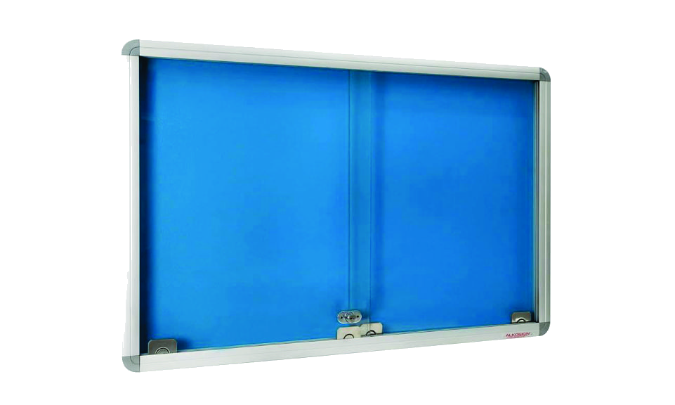 Notice Board – Sliding Glass Door